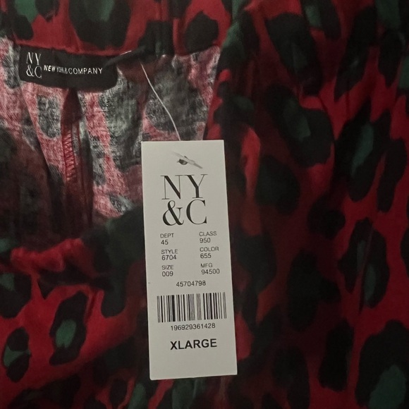 Leopard print pajama pants, Plus Size - Picture 4 of 6
